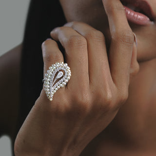 Pearl Maharaja Ring
